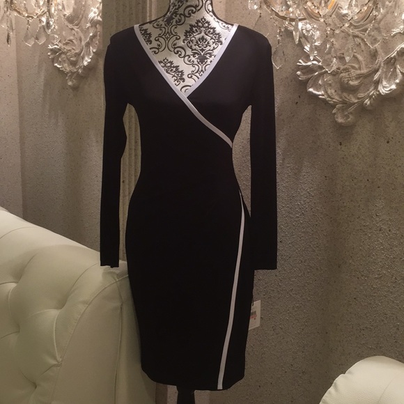 Calvin Klein Dresses & Skirts - Calvin Klein black and white brand new dress.